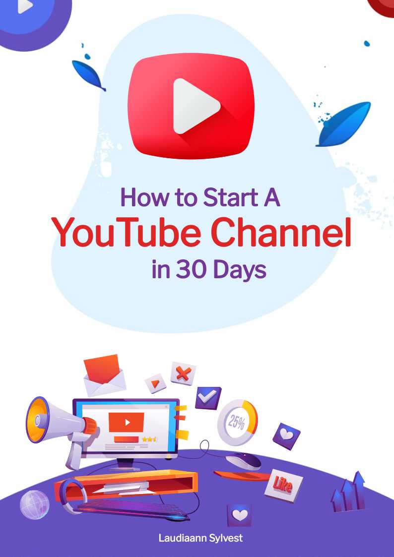 How to start a YouTube Channel in 30 days