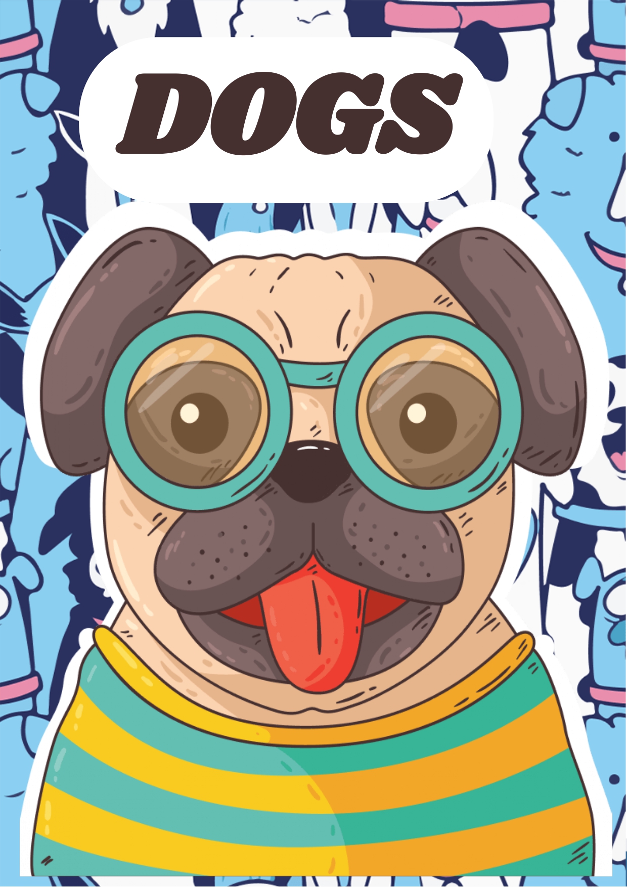 DOGS COLORING eBOOK