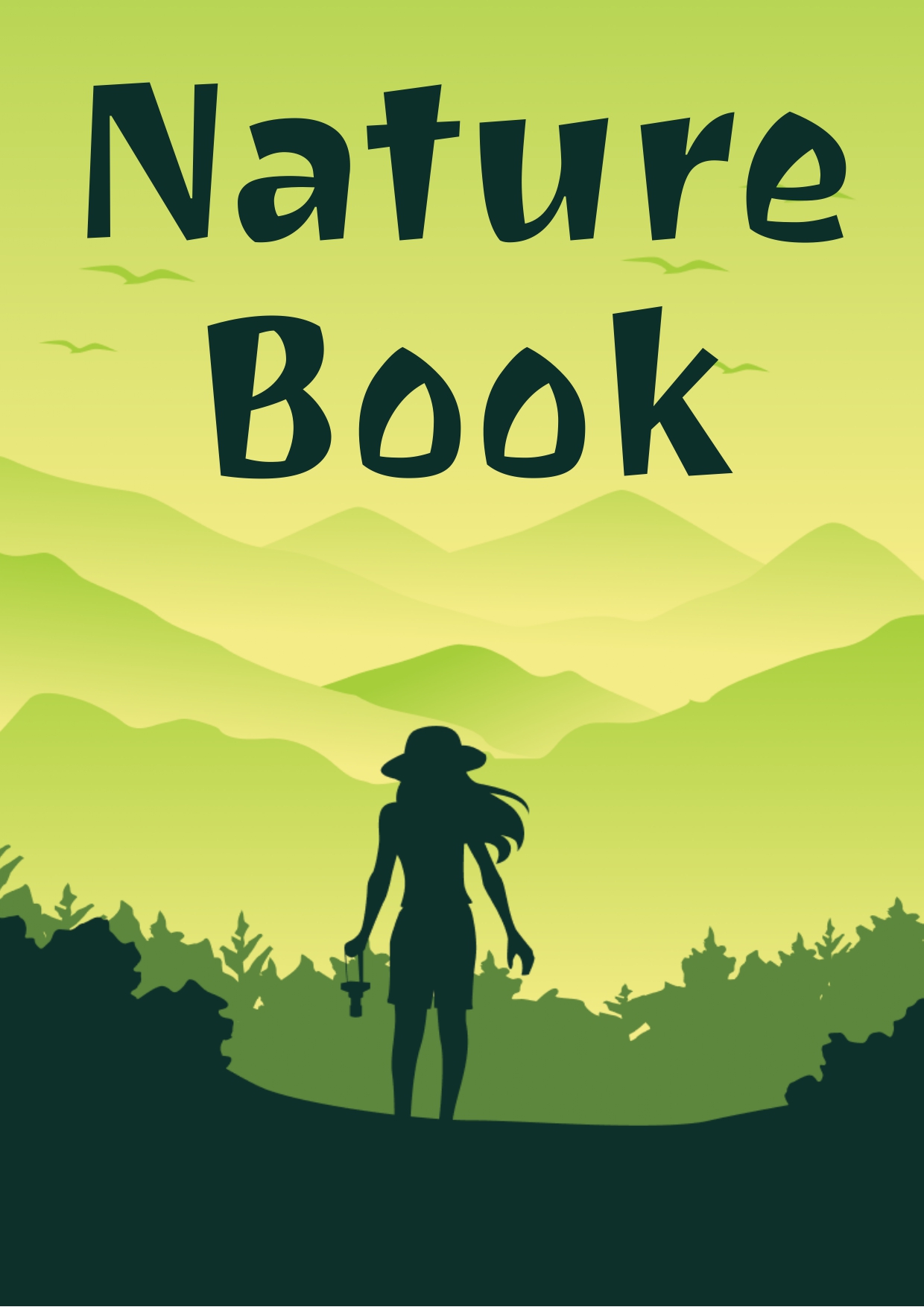 NATURE ART COLORING BOOK