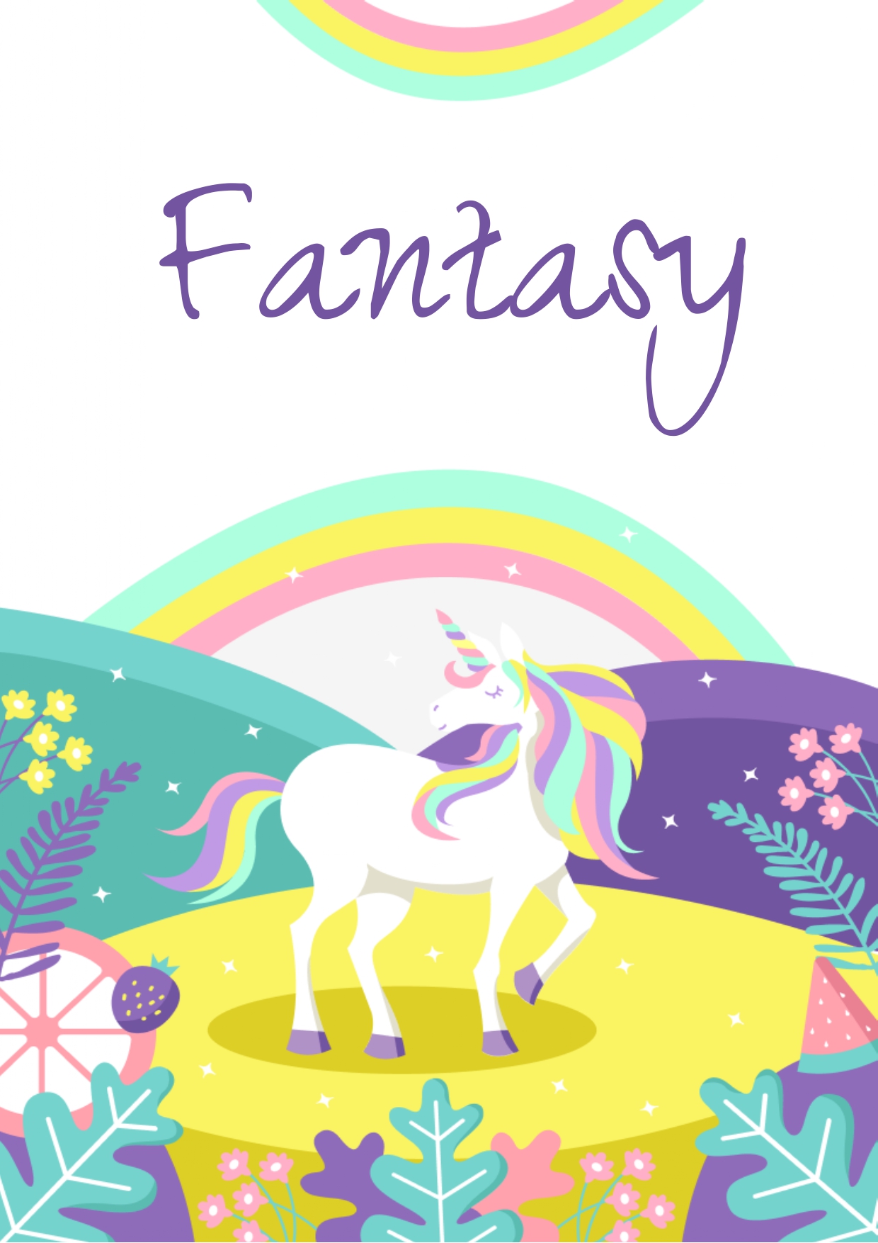 FANTASY COLORING BOOK