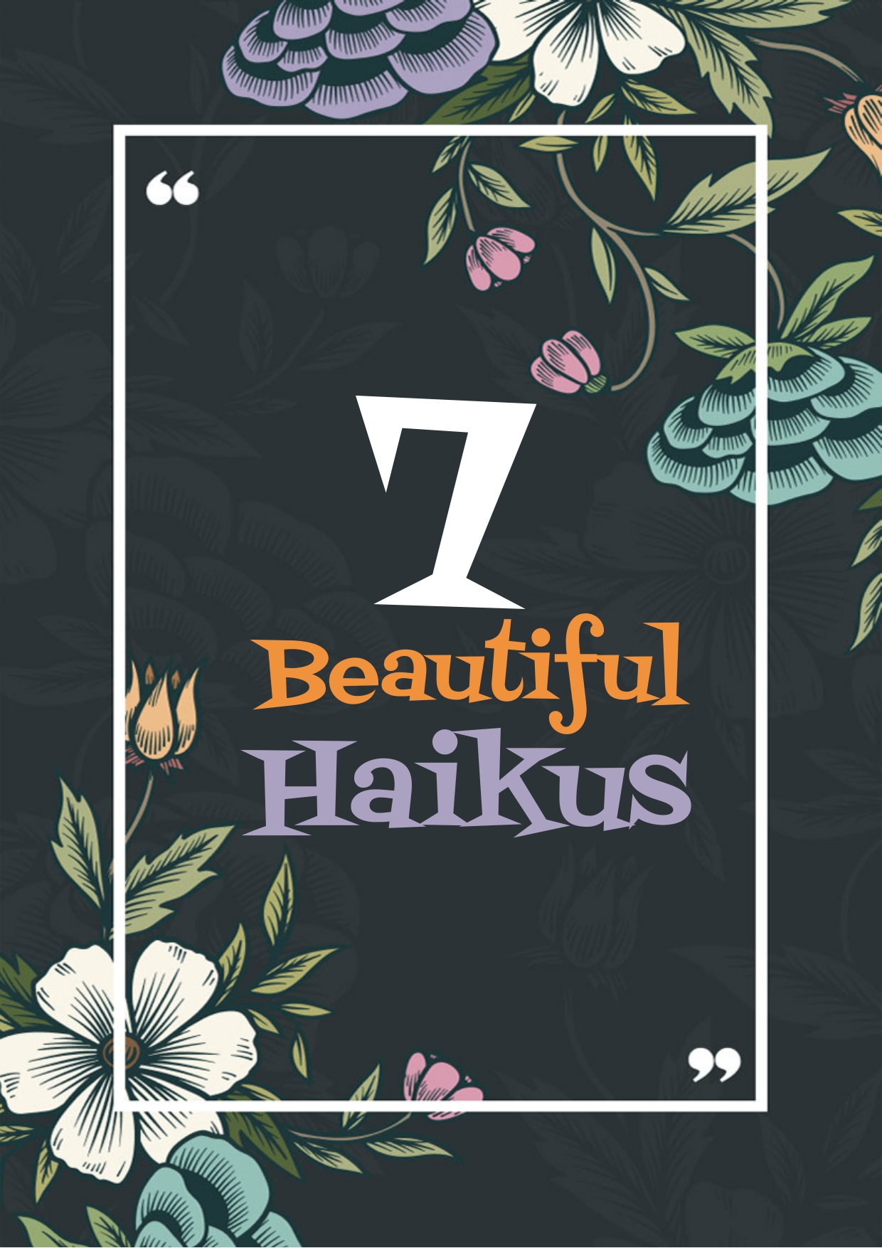 BEAUTIFUL HAIKUS COLORING eBOOK