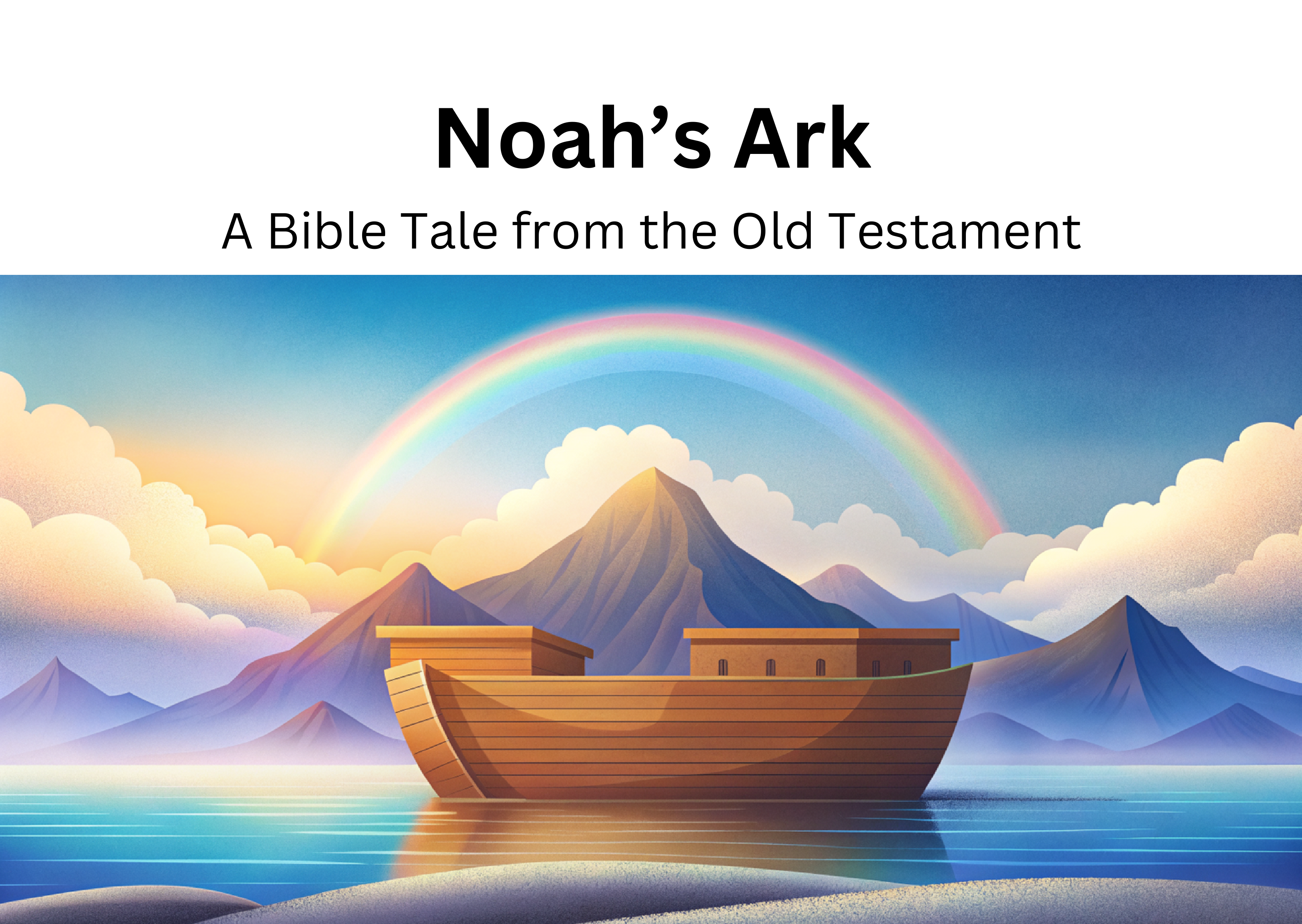 Noah's Ark - Bible Story & Activities