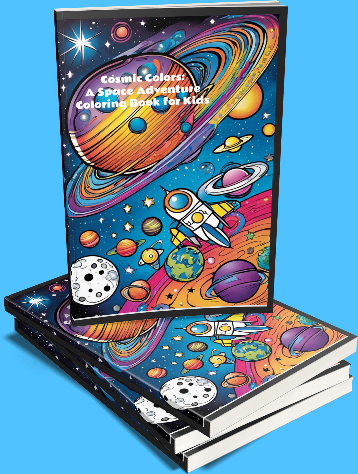 Cosmic Coloring Book