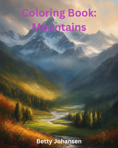 Coloring Book: Mountains