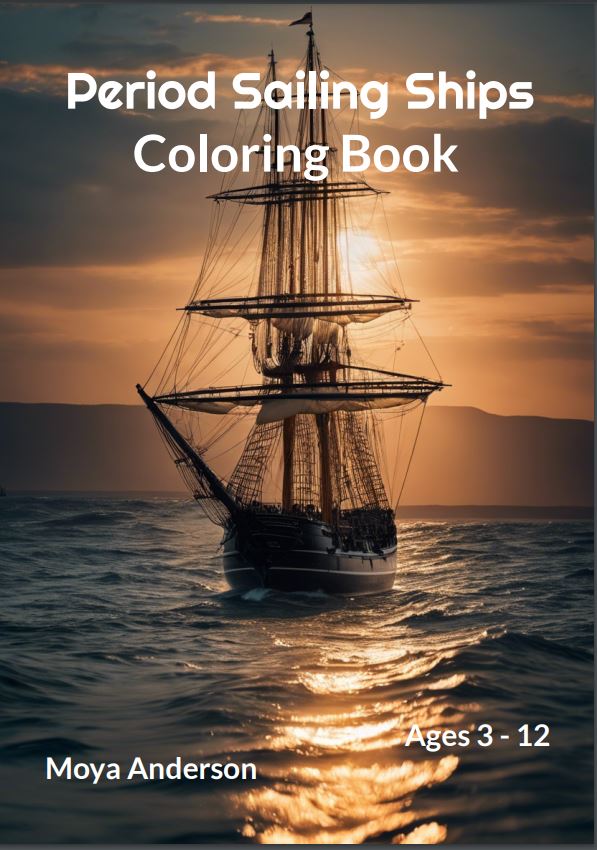 Period Sailing Ships Coloring Book