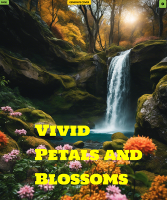 Vivid Petals and Blossoms Coloring Book