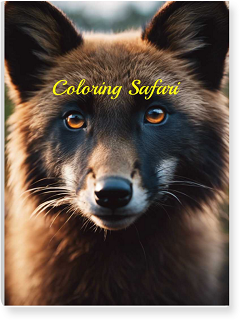 Wild Safari Coloring Book