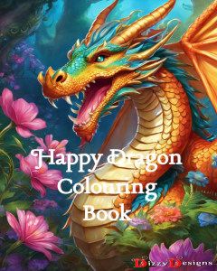 Happy Dragon Coloring Book: A Magical Journey for All Ages