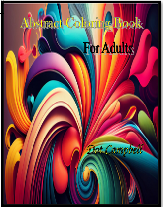 Abstract Coloring Book for Adults