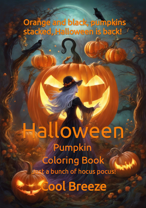    Halloween Pumpkin  Coloring Book