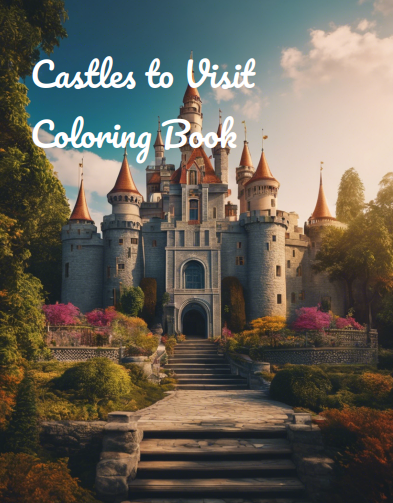 Castles to Visit Coloring Book