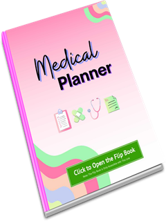 Colorful Medical Planner Flipbook