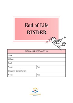 End of Life Binder