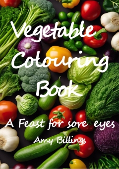 Vegetables Colouring Book