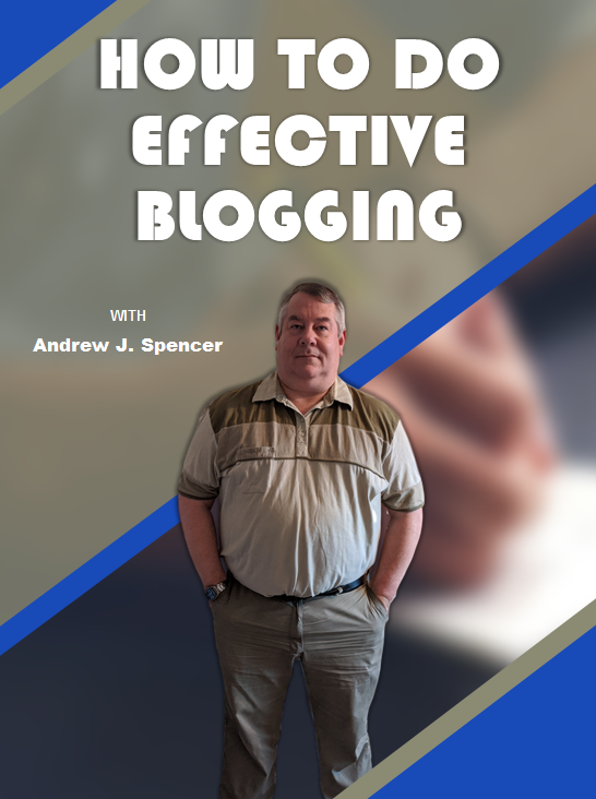 Effective Blogging Course  eBook