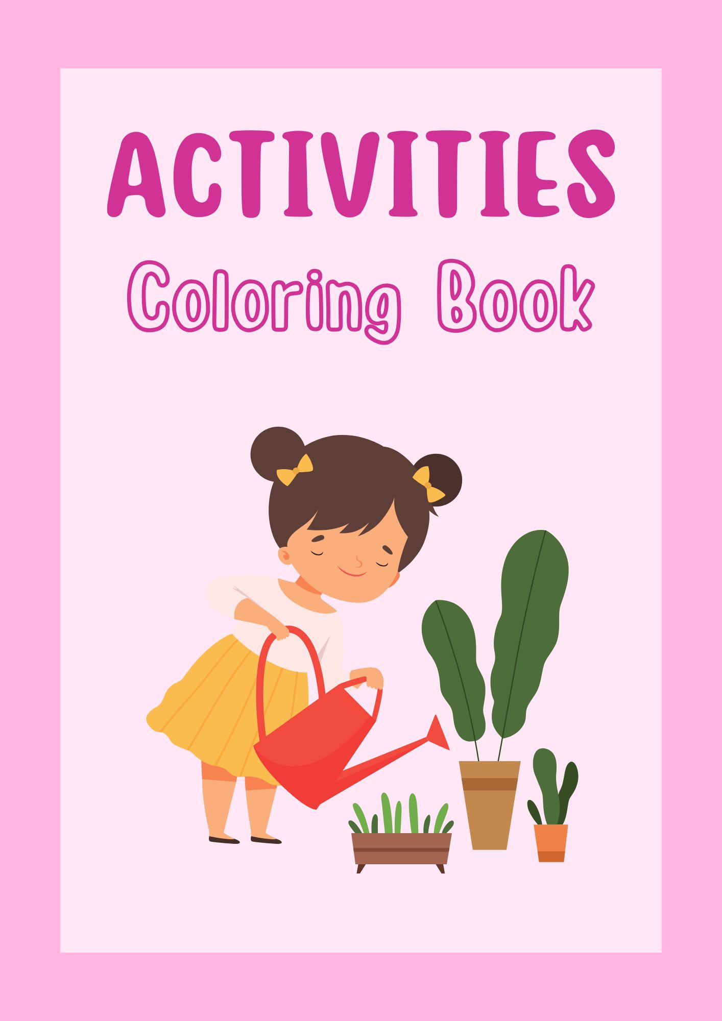 Activities Coloring Book