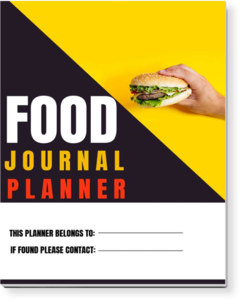 FOOD JOURNAL PLANNER