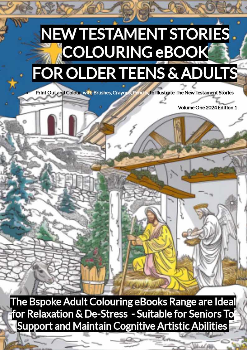 New Testament Stories Colouring Book