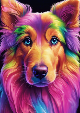 Paws & Pencils Dogs Colouring Book