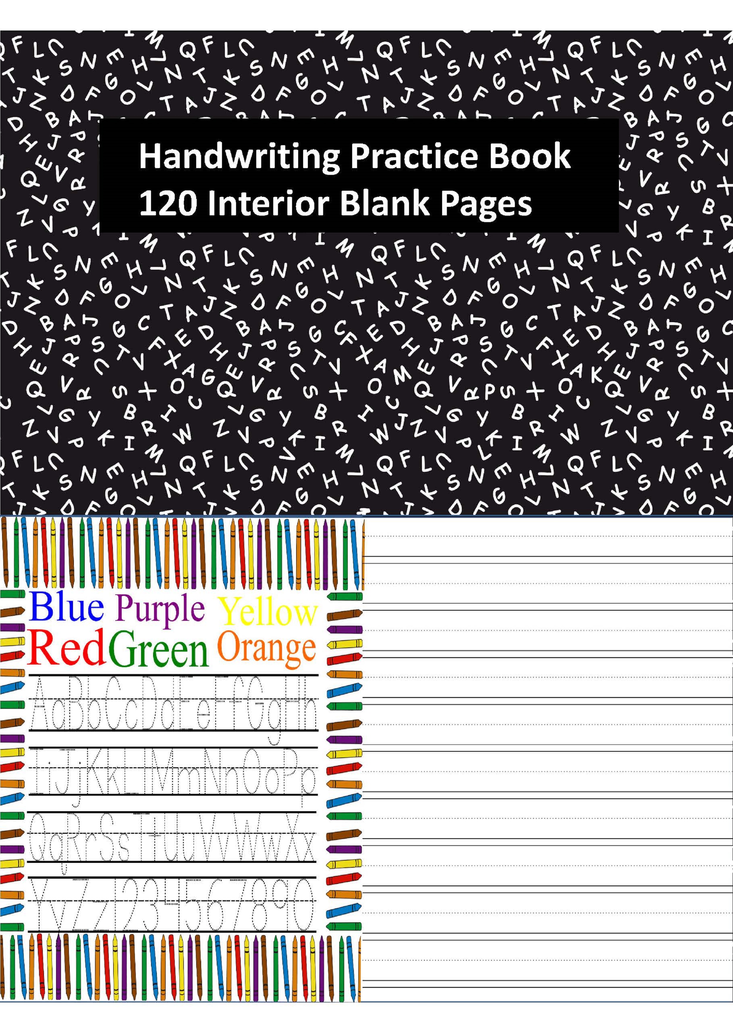 Cursive Handwriting Practice Book